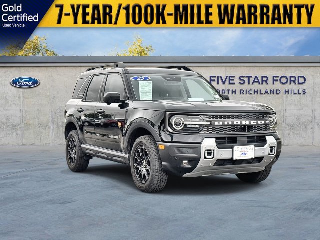 Certified 2025 Ford Bronco Sport Badlands w/ Badlands Tech Package