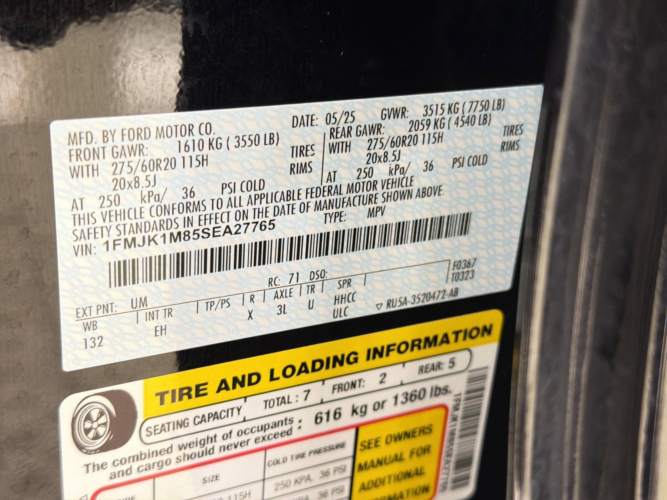 Certified 2025 Ford Expedition Max Platinum AWD/4WD image 18