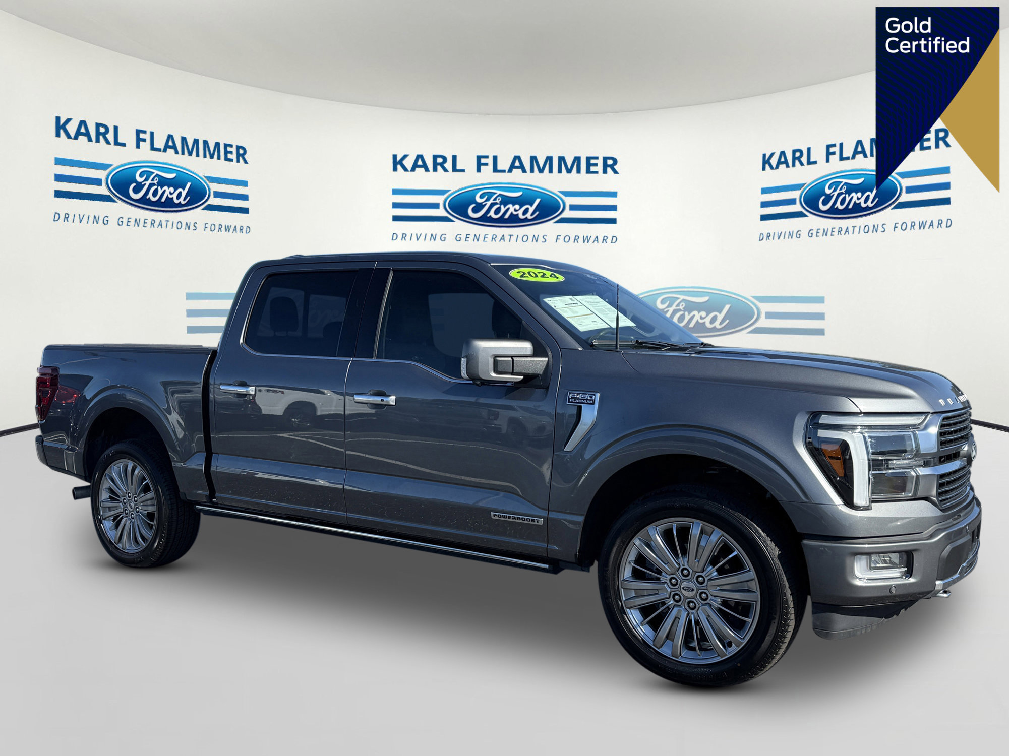 Certified 2024 Ford F150 Platinum w/ Equipment Group 703A Plus image 1