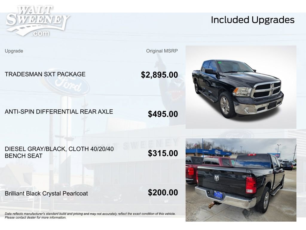 Used 2019 RAM 1500 Tradesman w/ Tradesman SXT Package image 5