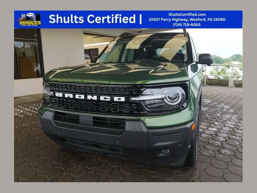 Certified 2025 Ford Bronco Sport Outer Banks w/ Outer Banks Tech Package+