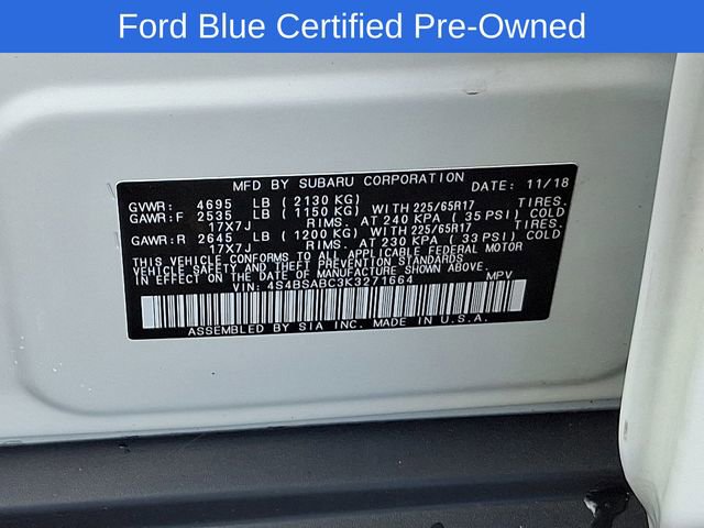 Used 2019 Subaru Outback 2.5i AWD/4WD image 28