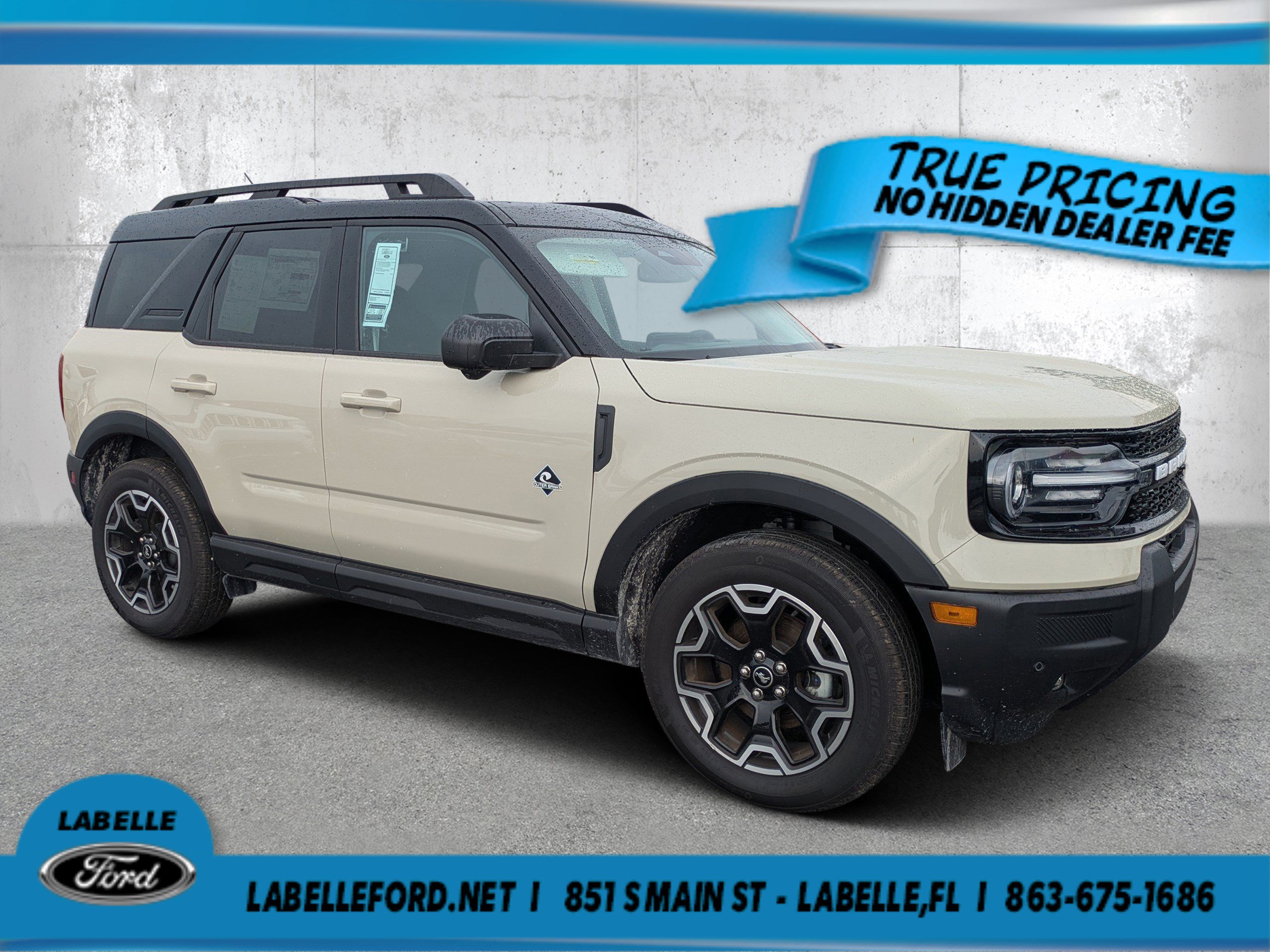 Certified 2025 Ford Bronco Sport Outer Banks w/ Outer Banks Tech Package+