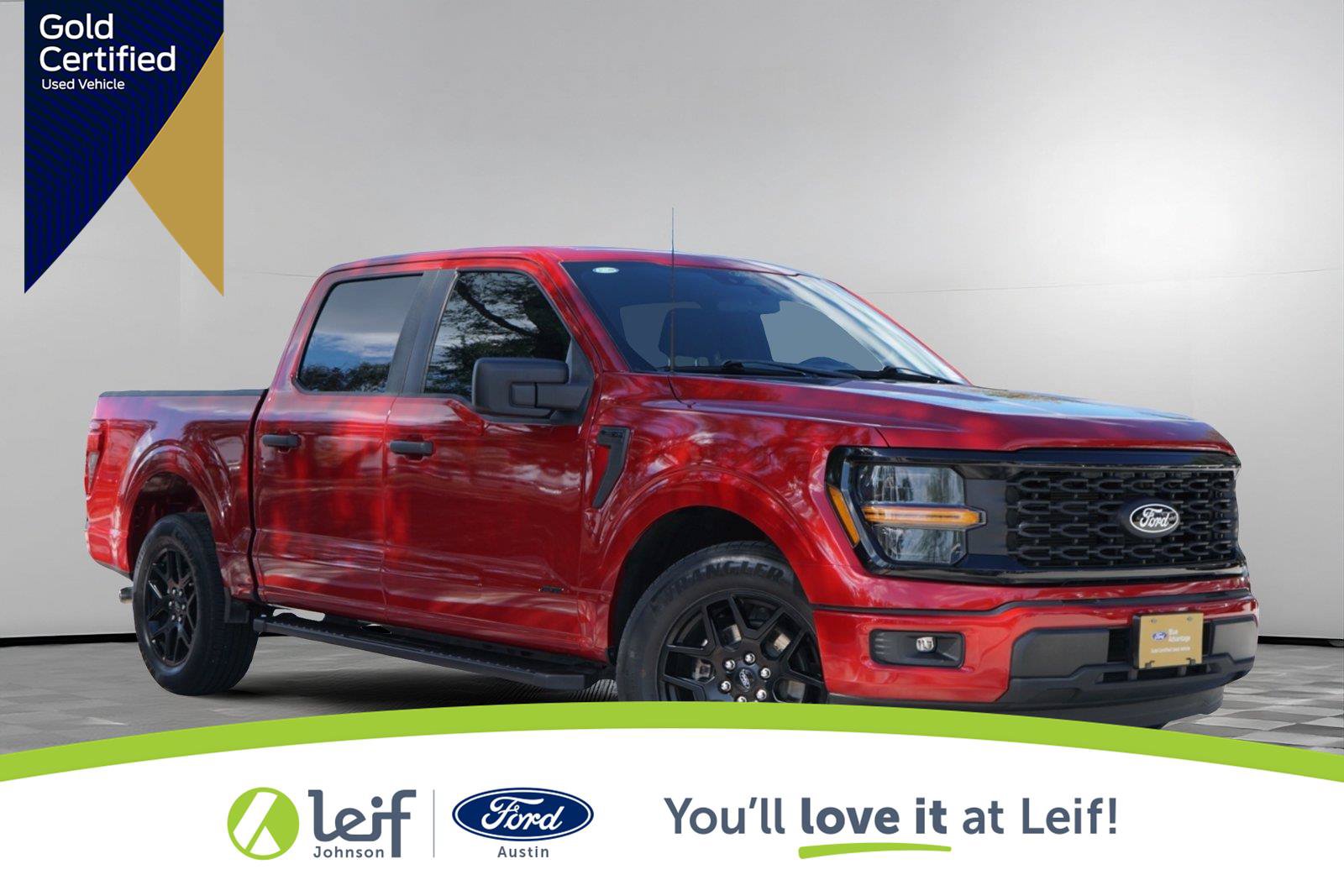 Certified 2024 Ford F150 STX w/ STX Black Appearance Package