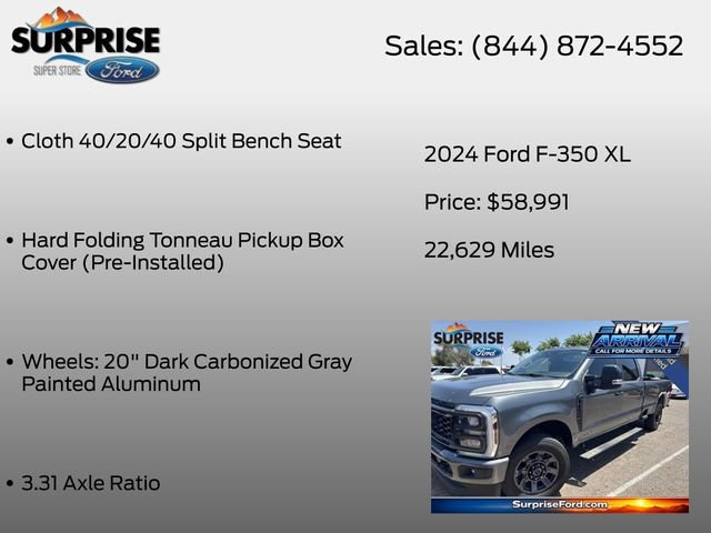 Certified 2024 Ford F350 XL w/ STX Appearance Package AWD/4WD image 23