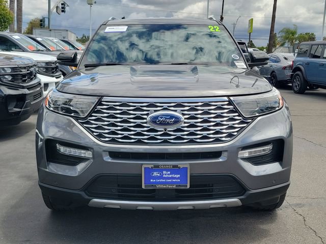 Certified 2022 Ford Explorer Platinum w/ Equipment Group 601A AWD/4WD image 28