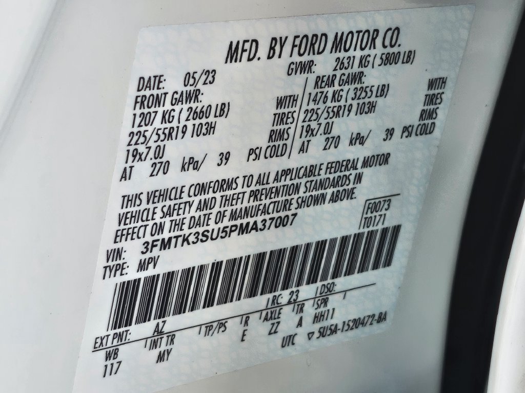 Certified 2023 Ford Mustang Mach-E Premium AWD/4WD image 38