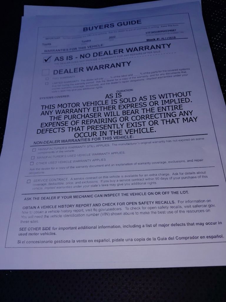 Used 2022 Toyota Tundra Limited image 45