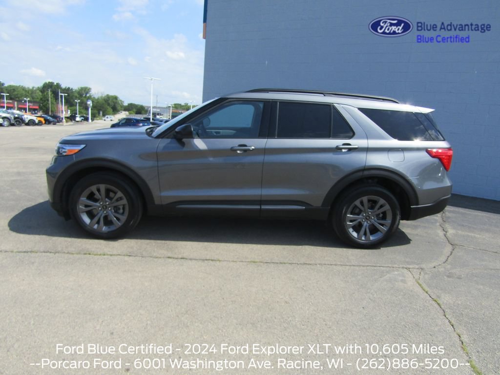 Certified 2024 Ford Explorer XLT w/ Equipment Group 202A AWD/4WD image 2