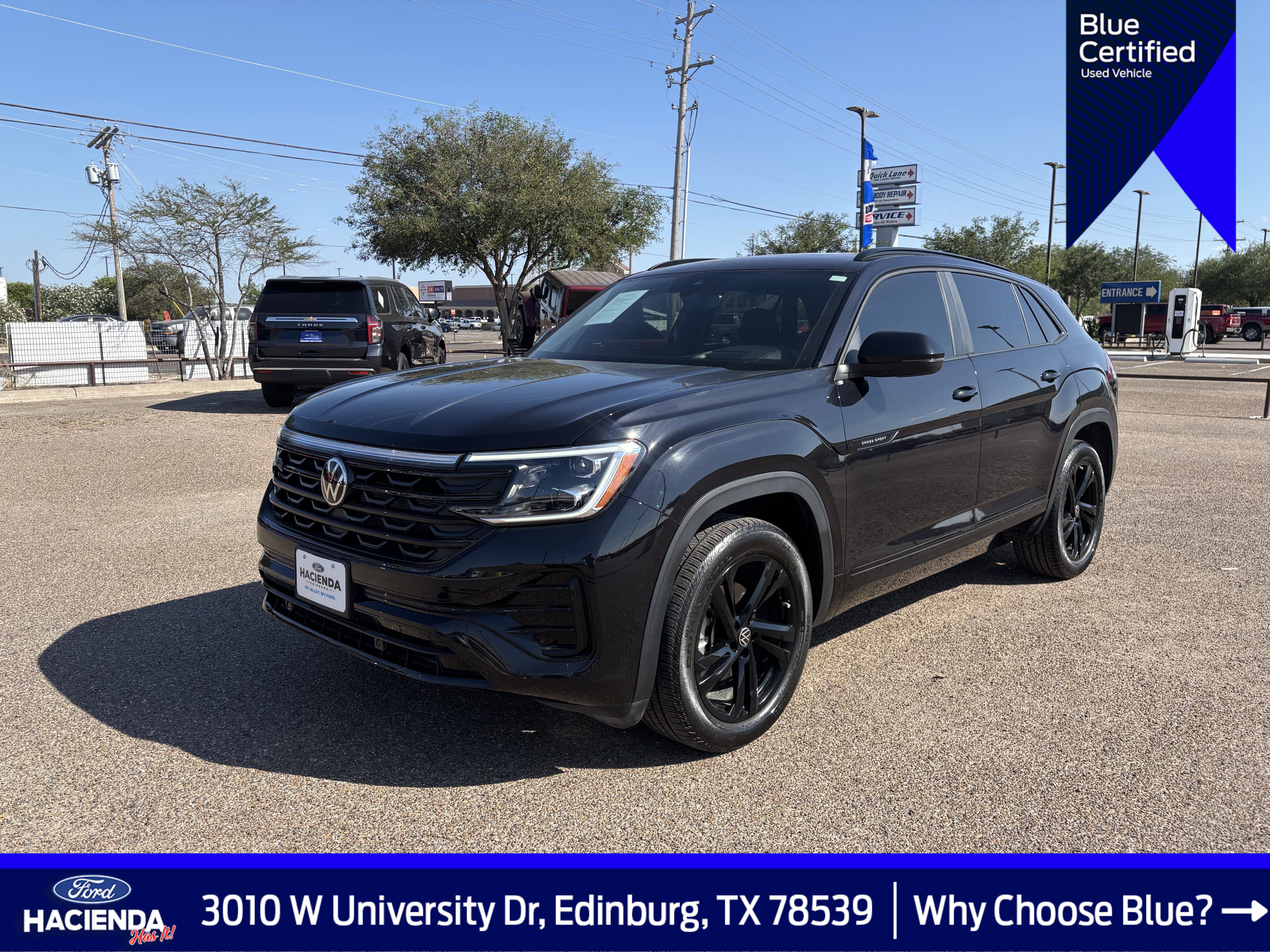 Used 2025 Volkswagen Atlas Cross Sport SEL R-Line AWD/4WD image 1