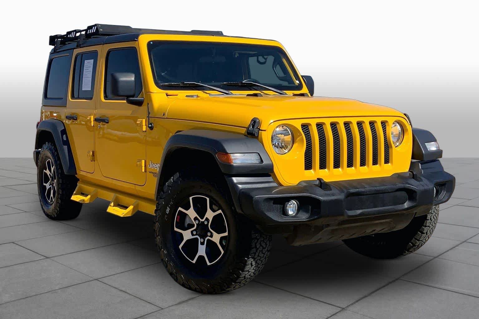 Used 2020 Jeep Wrangler Unlimited Sport S AWD/4WD image 3