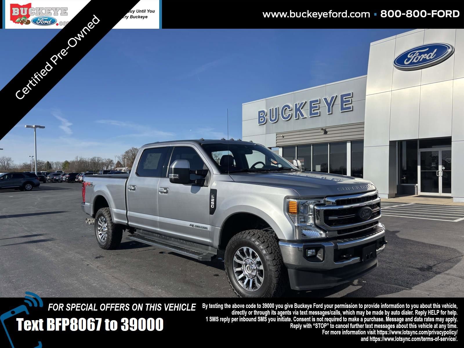 Certified 2021 Ford F250 Lariat w/ Lariat Value Package image 1