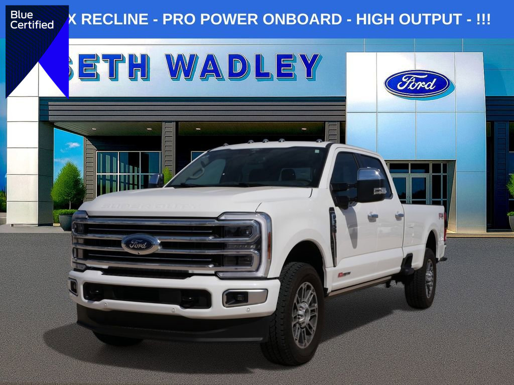 Certified 2025 Ford F350 Platinum w/ Platinum Plus Package