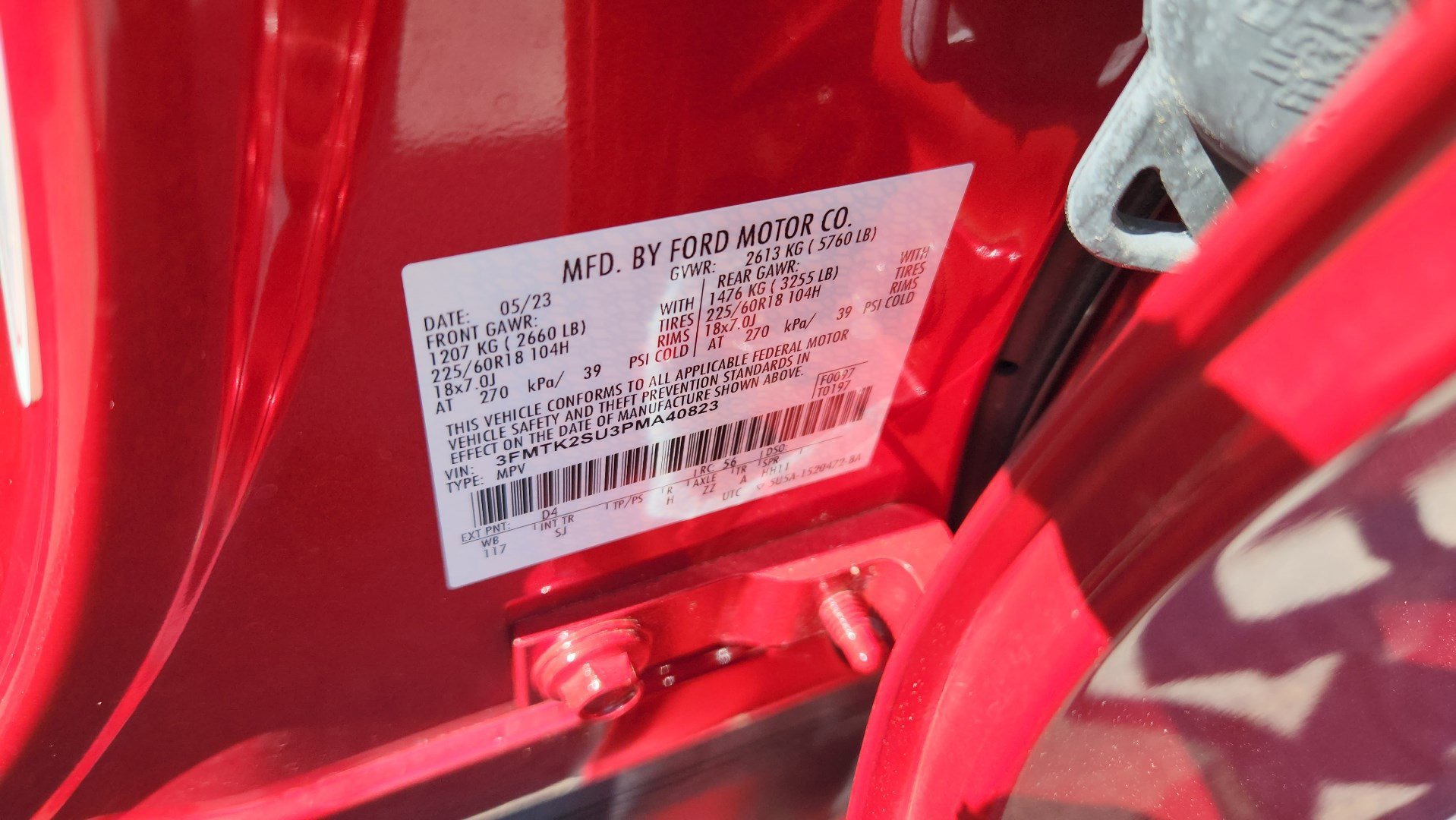 Certified 2023 Ford Mustang Mach-E California Route 1 image 23