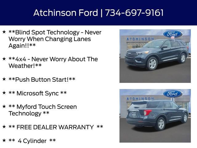 Certified 2024 Ford Explorer XLT AWD/4WD image 9