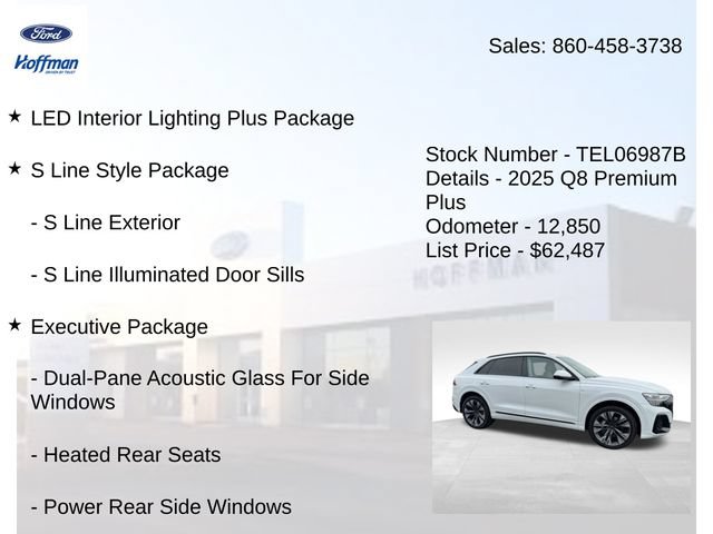 Used 2025 Audi Q8 Premium Plus AWD/4WD image 5