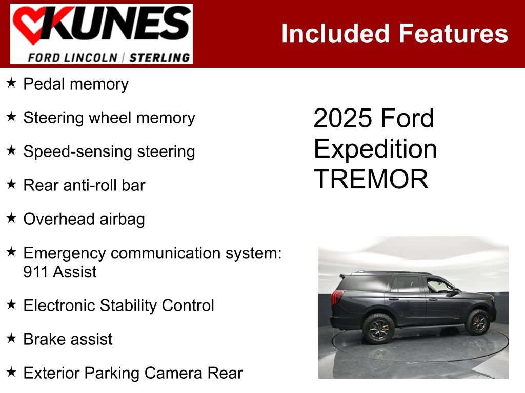 Certified 2025 Ford Expedition Tremor AWD/4WD image 3