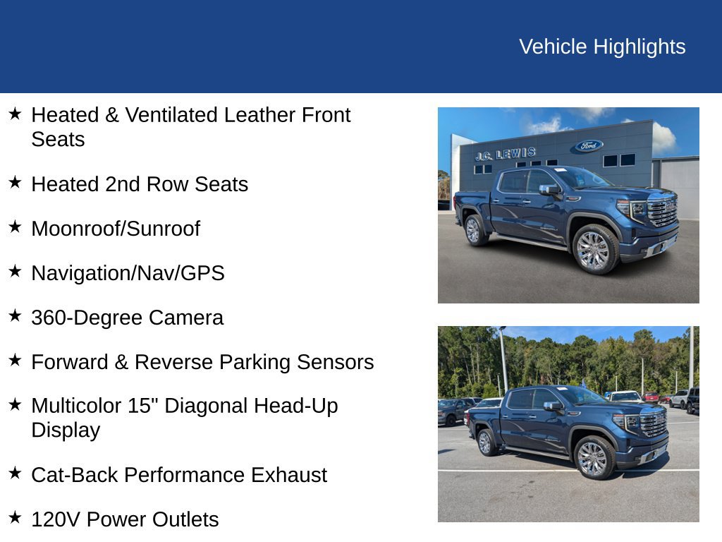 Used 2023 GMC Sierra 1500 Denali w/ Denali Reserve Package AWD/4WD image 30