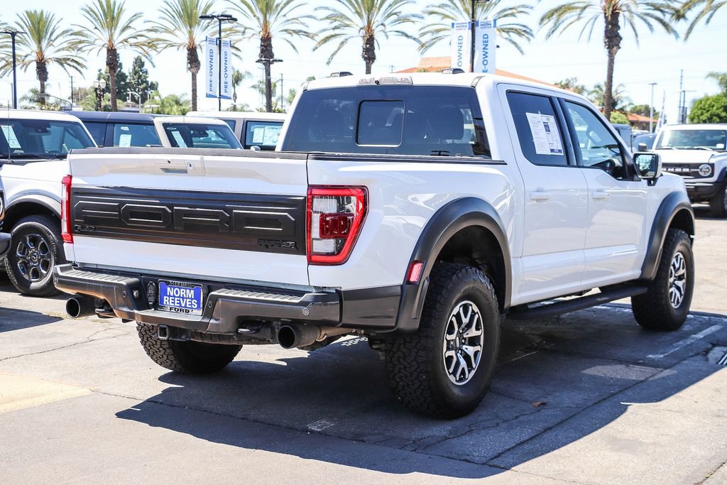 Certified 2022 Ford F150 Raptor w/ Equipment Group 801A High AWD/4WD image 7