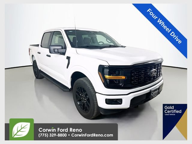 Certified 2024 Ford F150 STX w/ STX Black Appearance Package AWD/4WD 360° Tour