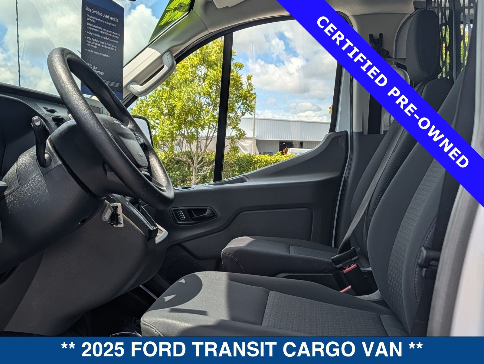 Certified 2025 Ford Transit 250 Low Roof w/ Exterior Upgrade Package RWD image 19