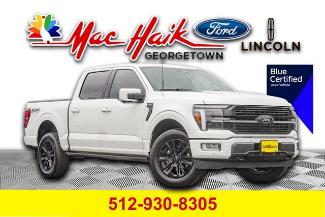 Certified 2024 Ford F150 Platinum w/ FX4 Off-Road Package