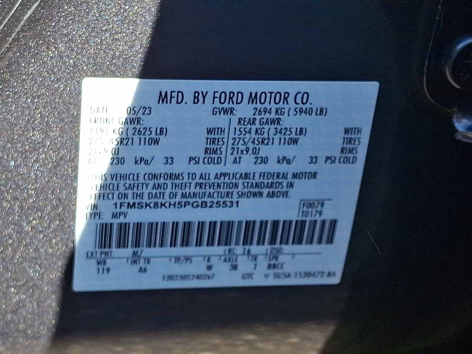 Certified 2023 Ford Explorer ST-Line w/ Class IV Trailer Tow Package AWD/4WD image 28