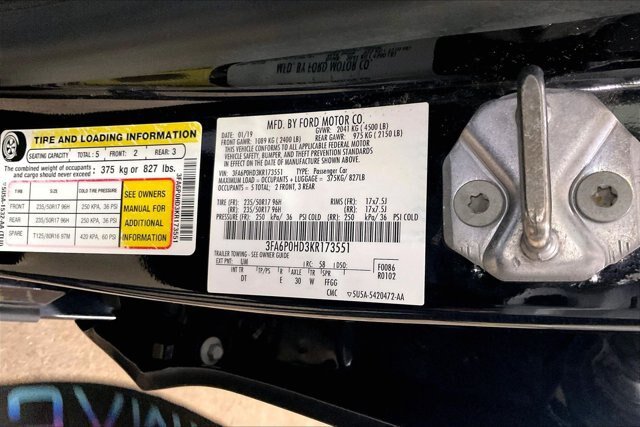 Certified 2019 Ford Fusion SE FWD image 24