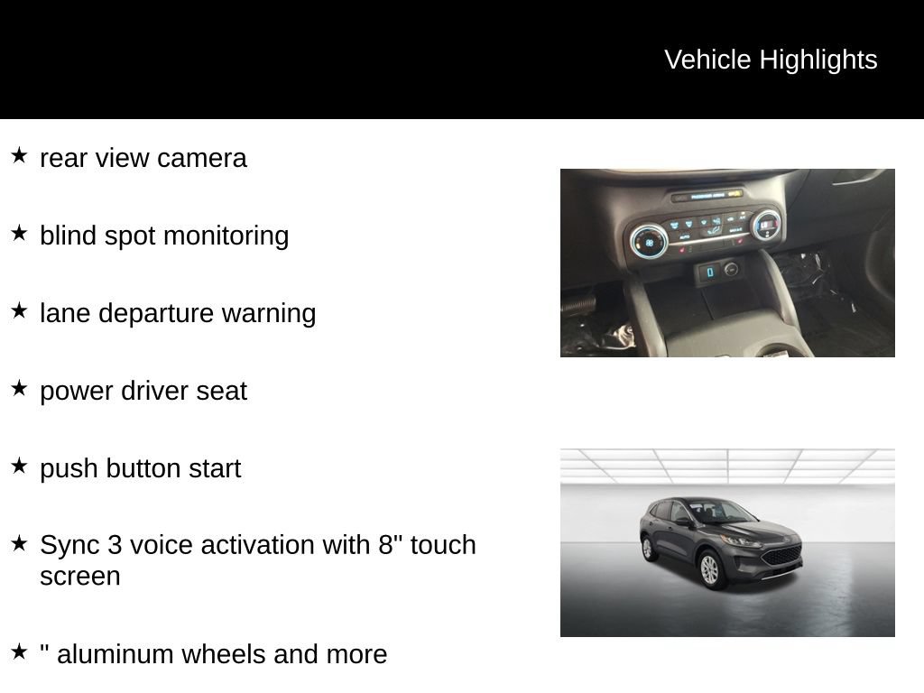 Certified 2020 Ford Escape SE AWD/4WD image 11