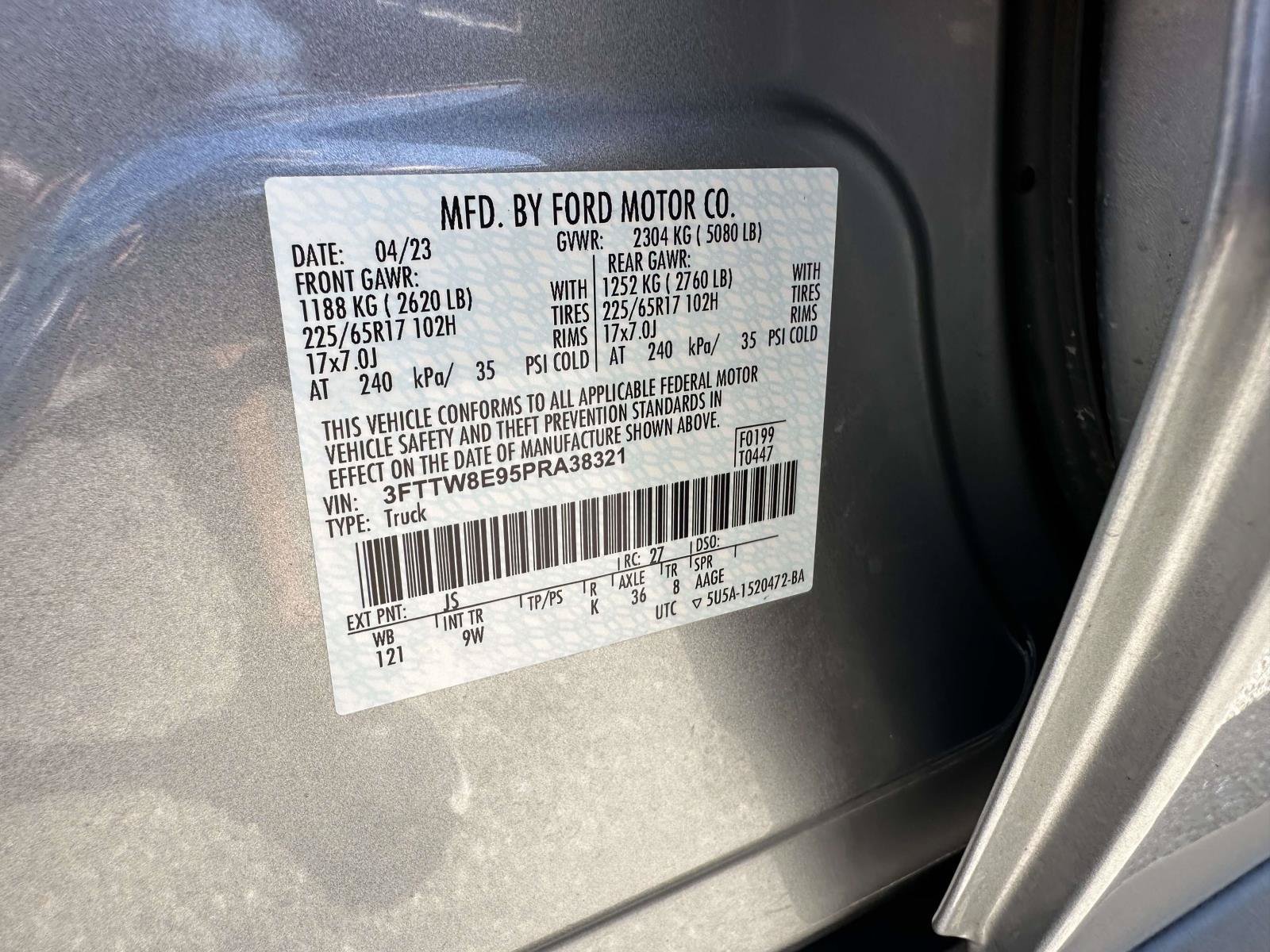 Certified 2023 Ford Maverick XL FWD image 34