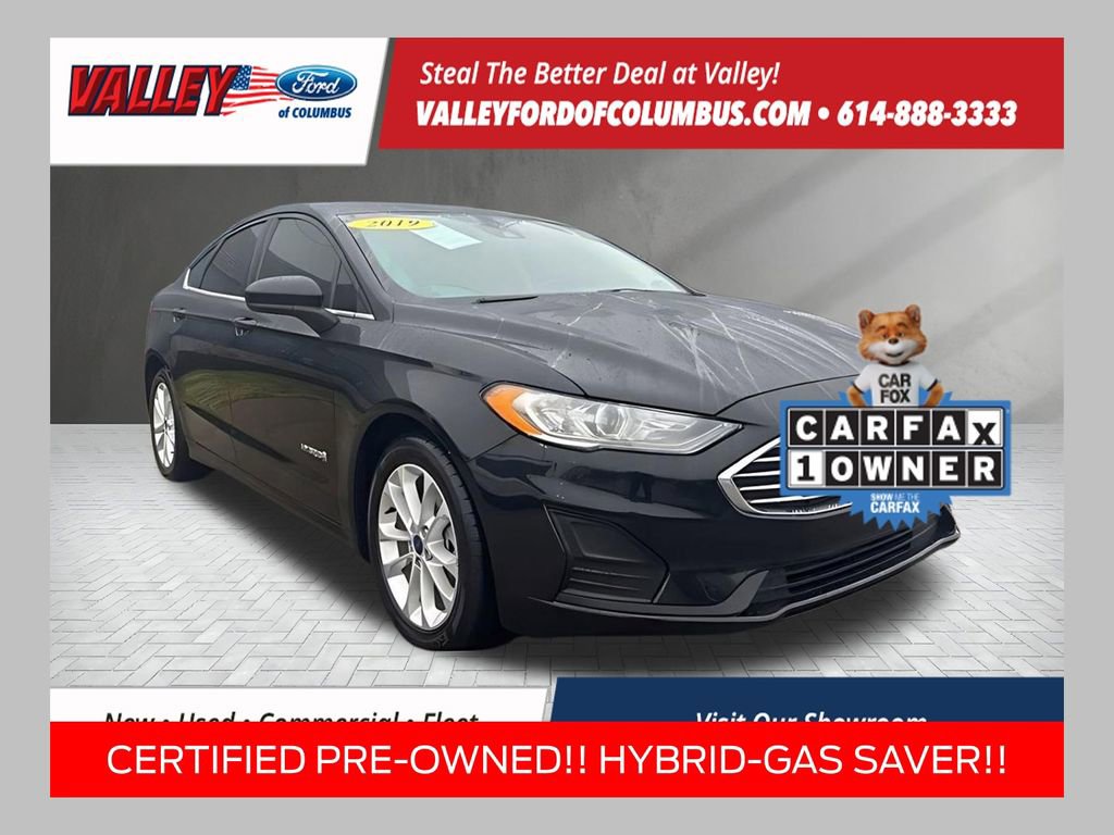 Certified 2019 Ford Fusion SE