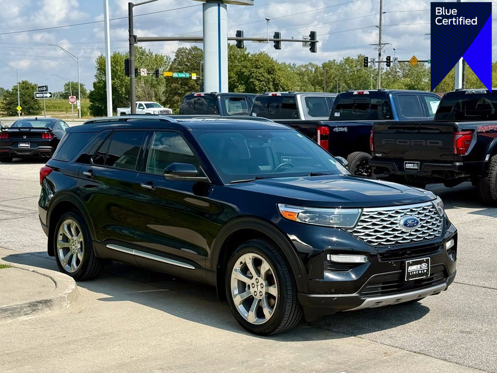 Certified 2020 Ford Explorer Platinum w/ Premium Technology Package