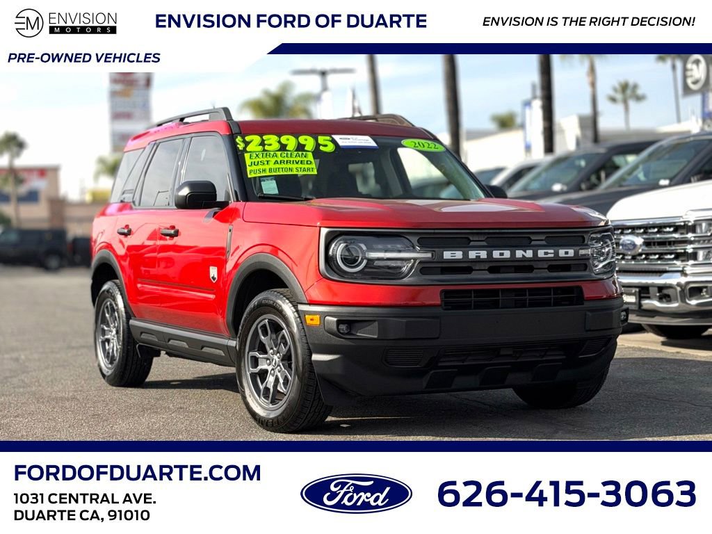 Certified 2022 Ford Bronco Sport Big Bend w/ Convenience Package image 1