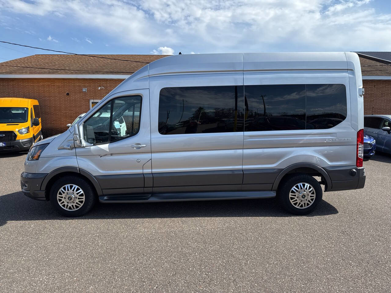 Certified 2023 Ford Transit 350 350 AWD 3dr LWB High Roof Carg image 10