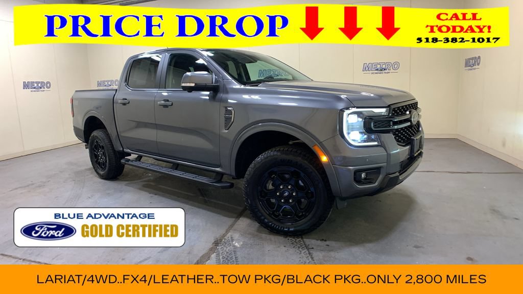 Certified 2025 Ford Ranger Lariat w/ FX4 Off-Road Package AWD/4WD image 1