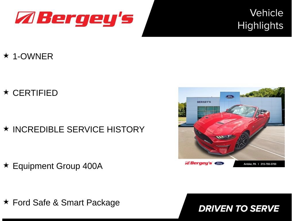 Certified 2019 Ford Mustang GT Premium w/ Ford Safe & Smart Package RWD image 5