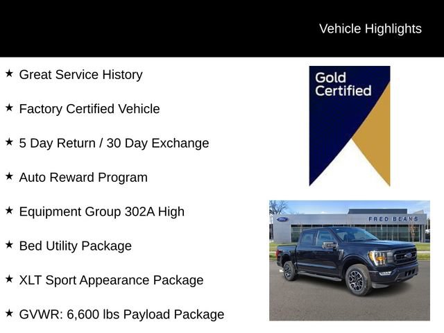 Certified 2023 Ford F150 XLT w/ Equipment Group 302A High AWD/4WD image 4