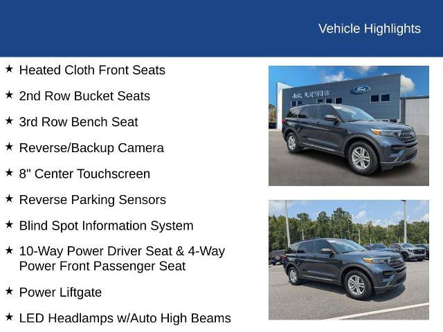 Certified 2023 Ford Explorer XLT RWD image 28