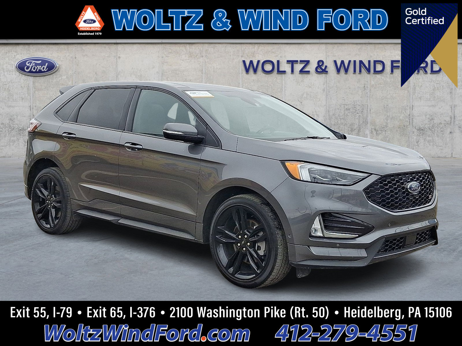 Certified 2024 Ford Edge ST w/ Equipment Group 401A