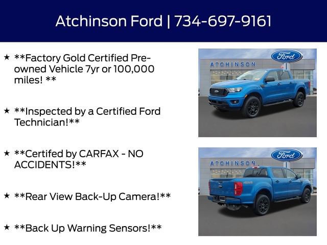 Certified 2022 Ford Ranger XLT w/ Equipment Group 302A High image 7