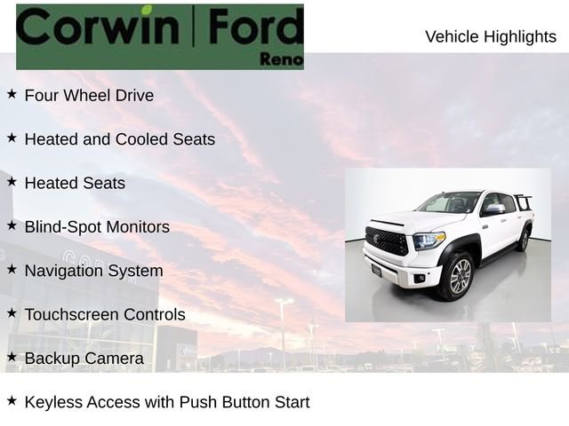 Used 2018 Toyota Tundra Platinum image 7