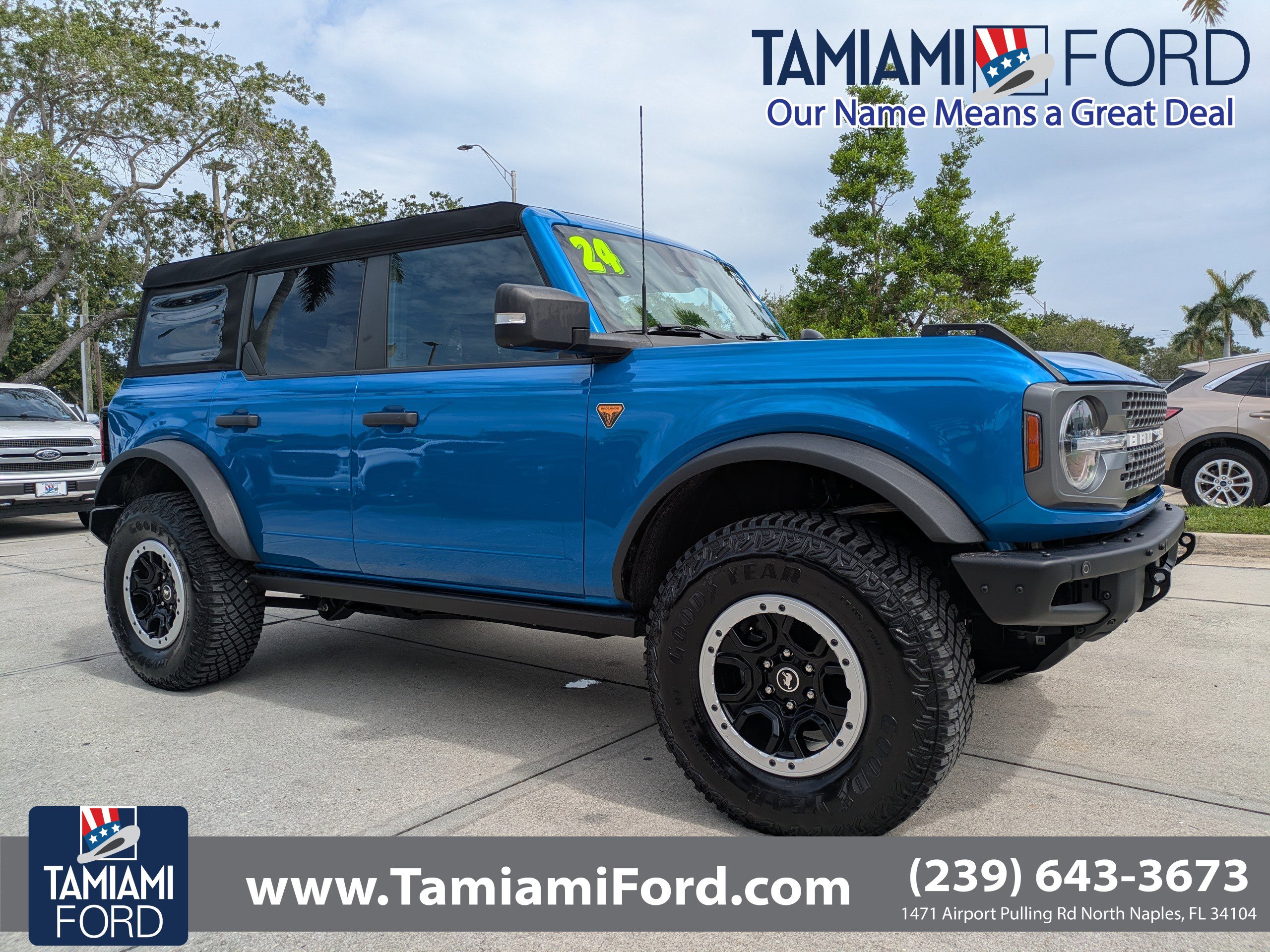 Certified 2024 Ford Bronco Badlands