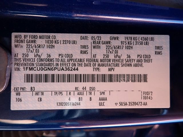Certified 2023 Ford Escape Active w/ Tech Pack #2 FWD image 23