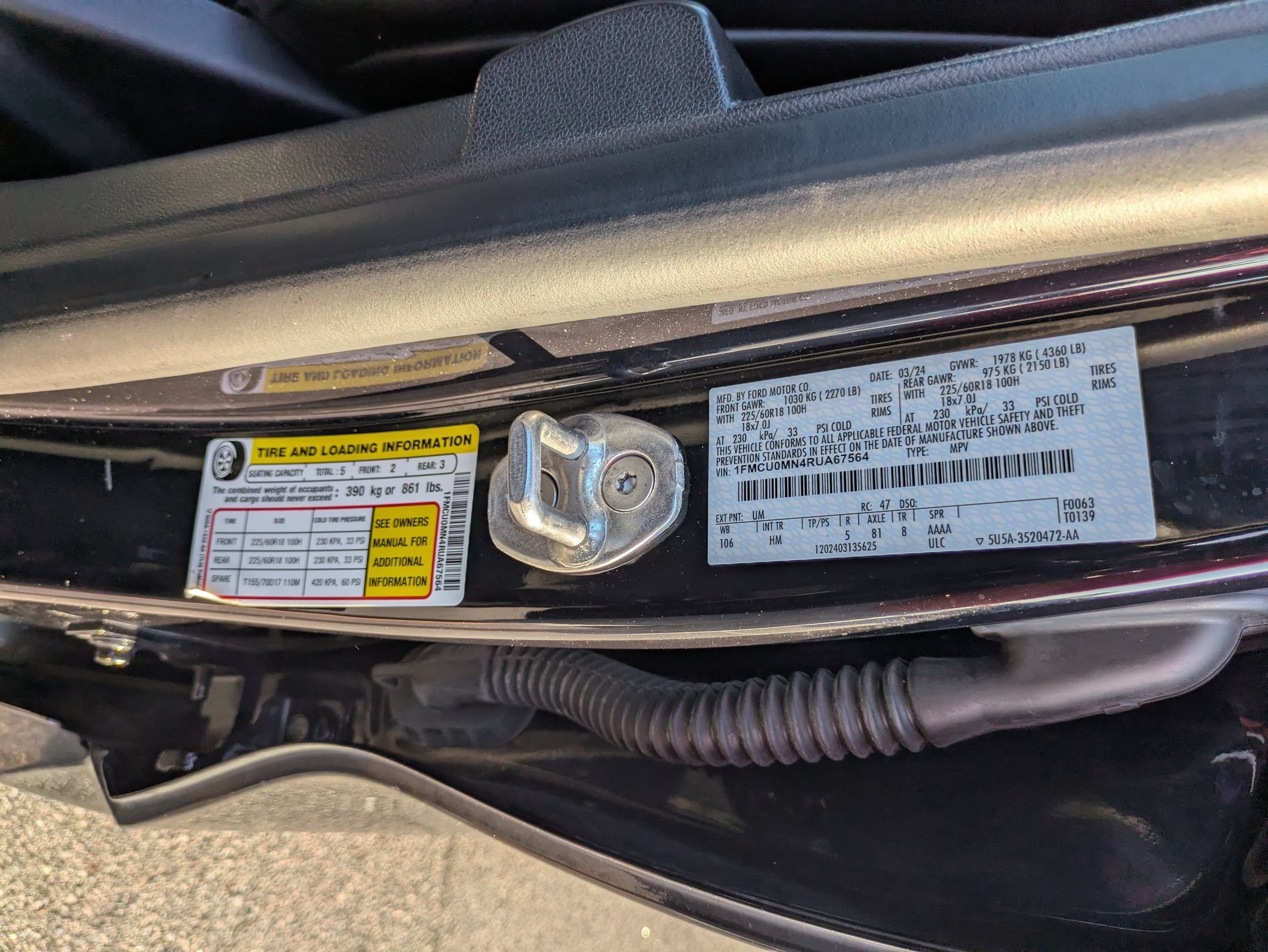 Certified 2024 Ford Escape ST-Line w/ Tech Pack #1 FWD image 42
