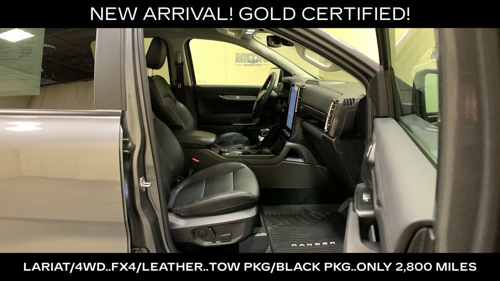 Certified 2025 Ford Ranger Lariat w/ FX4 Off-Road Package AWD/4WD image 12