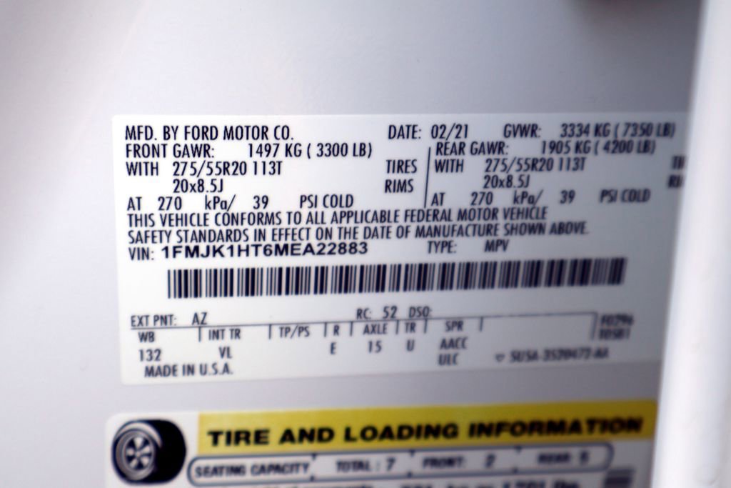 Certified 2021 Ford Expedition Max XLT image 42