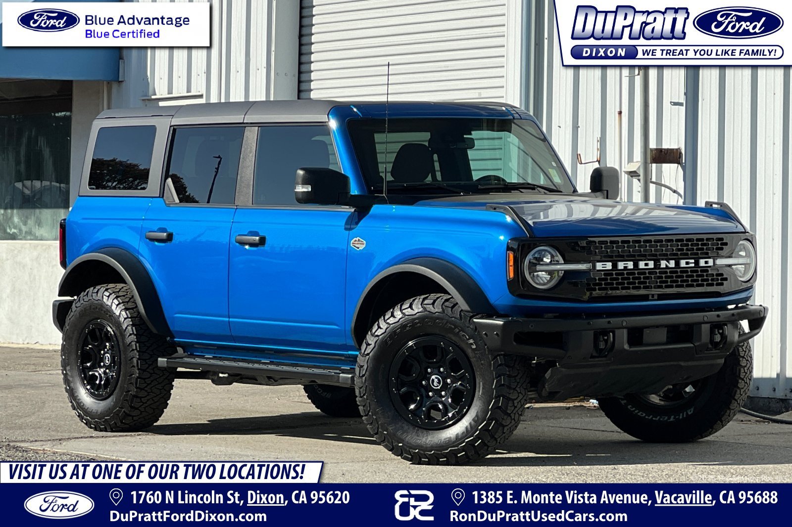 Certified 2023 Ford Bronco Wildtrak