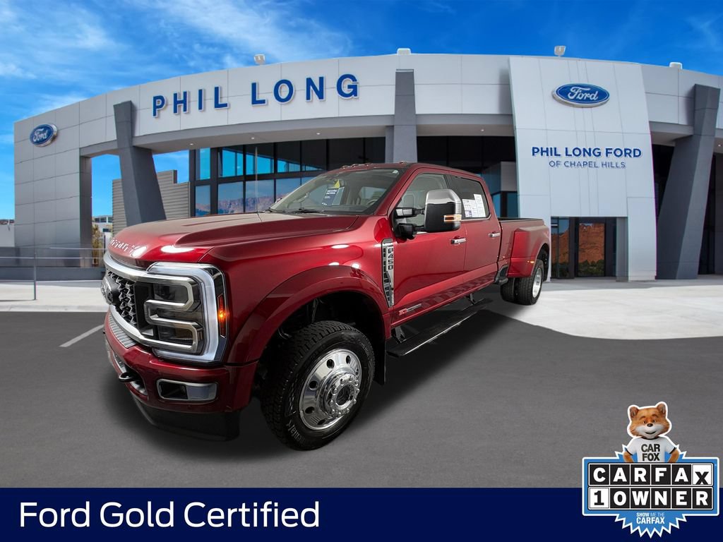 Certified 2025 Ford F450 Platinum w/ Platinum Plus Package AWD/4WD image 1