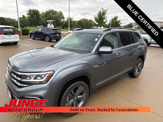 Used 2021 Volkswagen Atlas SE w/ Panoramic Sunroof Package AWD/4WD image 3