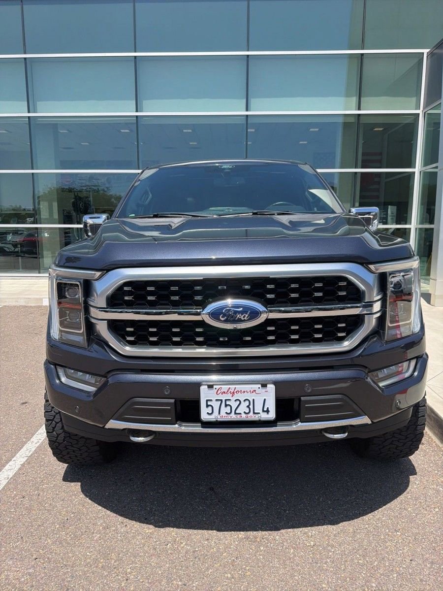 Certified 2022 Ford F150 Platinum w/ Equipment Group 701A High AWD/4WD image 2